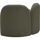  Manufacturer Color_Olive -- Daphne Olive Boucle Fabric Upholstered Chair IMAGE 8