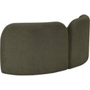  Manufacturer Color_Olive -- Daphne 64" Olive Boucle Fabric Upholstered Loveseat IMAGE 8