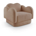  Manufacturer Color_Beige -- Meridian Bloom Stationary Fabric Chair IMAGE 1