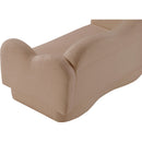  Manufacturer Color_Beige -- Meridian Bloom Stationary Fabric Loveseat IMAGE 10