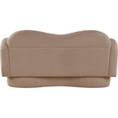  Manufacturer Color_Beige -- Meridian Bloom Stationary Fabric Loveseat IMAGE 5