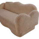  Manufacturer Color_Beige -- Meridian Bloom Stationary Fabric Sofa IMAGE 10