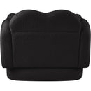  Manufacturer Color_Black -- Bloom Black Teddy Fabric Upholstered Chair IMAGE 5