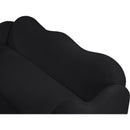  Manufacturer Color_Black -- Bloom 82" Black Teddy Fabric Upholstered Sofa IMAGE 11