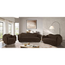  Manufacturer Color_Brown -- Bloom Brown Teddy Fabric Upholstered Chair IMAGE 14