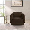  Manufacturer Color_Brown -- Bloom Brown Teddy Fabric Upholstered Chair IMAGE 2