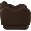  Manufacturer Color_Brown -- Bloom Brown Teddy Fabric Upholstered Chair IMAGE 4