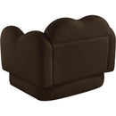  Manufacturer Color_Brown -- Bloom Brown Teddy Fabric Upholstered Chair IMAGE 8