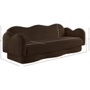  Manufacturer Color_Brown -- Bloom 82" Brown Teddy Fabric Upholstered Sofa IMAGE 16