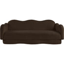  Manufacturer Color_Brown -- Bloom 82" Brown Teddy Fabric Upholstered Sofa IMAGE 3