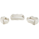  Manufacturer Color_Cream -- Bloom Cream Teddy Fabric Upholstered Chair IMAGE 10