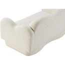  Manufacturer Color_Cream -- Bloom 58" Cream Teddy Fabric Upholstered Loveseat IMAGE 10