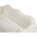  Manufacturer Color_Cream -- Bloom 82" Cream Teddy Fabric Upholstered Sofa IMAGE 11