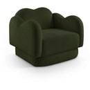  Manufacturer Color_Green -- Bloom Green Teddy Fabric Upholstered Chair IMAGE 1