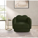  Manufacturer Color_Green -- Bloom Green Teddy Fabric Upholstered Chair IMAGE 2