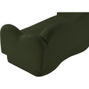  Manufacturer Color_Green -- Bloom 58" Green Teddy Fabric Upholstered Loveseat IMAGE 10