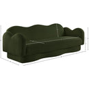  Manufacturer Color_Green -- Bloom 82" Green Teddy Fabric Upholstered Sofa IMAGE 16