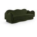  Manufacturer Color_Green -- Bloom 82" Green Teddy Fabric Upholstered Sofa IMAGE 1