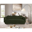  Manufacturer Color_Green -- Bloom 82" Green Teddy Fabric Upholstered Sofa IMAGE 2
