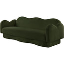  Manufacturer Color_Green -- Bloom 82" Green Teddy Fabric Upholstered Sofa IMAGE 7