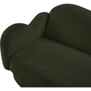 Manufacturer Color_Green -- Bloom 82" Green Teddy Fabric Upholstered Sofa IMAGE 9
