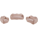  Manufacturer Color_Pink -- Bloom 82" Pink Teddy Fabric Upholstered Sofa IMAGE 14