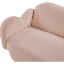  Manufacturer Color_Pink -- Bloom 82" Pink Teddy Fabric Upholstered Sofa IMAGE 9