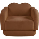  Manufacturer Color_Saddle -- Bloom Saddle Teddy Fabric Upholstered Chair IMAGE 3