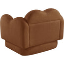  Manufacturer Color_Saddle -- Bloom Saddle Teddy Fabric Upholstered Chair IMAGE 8