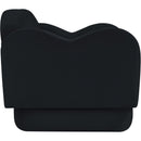  Manufacturer Color_Black -- Meridian Bloom Stationary Fabric Chair IMAGE 4