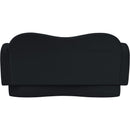  Manufacturer Color_Black -- Meridian Bloom Stationary Fabric Loveseat IMAGE 5