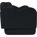  Manufacturer Color_Black -- Meridian Bloom Stationary Fabric Sofa IMAGE 4