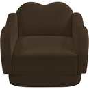 Manufacturer Color_Brown -- Bloom Brown Velvet Upholstered Chair IMAGE 6