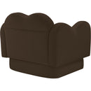  Manufacturer Color_Brown -- Bloom Brown Velvet Upholstered Chair IMAGE 7