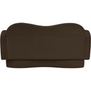  Manufacturer Color_Brown -- Bloom 58" Brown Velvet Upholstered Loveseat IMAGE 5