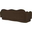  Manufacturer Color_Brown -- Bloom 82" Brown Velvet Upholstered Sofa IMAGE 7