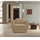  Manufacturer Color_Camel -- Bloom Camel Velvet Upholstered Chair IMAGE 2