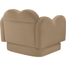  Manufacturer Color_Camel -- Bloom Camel Velvet Upholstered Chair IMAGE 7