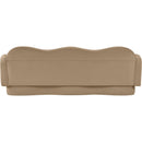  Manufacturer Color_Camel -- Bloom 82" Camel Velvet Upholstered Sofa IMAGE 5