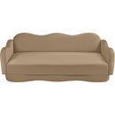  Manufacturer Color_Camel -- Bloom 82" Camel Velvet Upholstered Sofa IMAGE 6