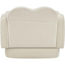  Manufacturer Color_Cream -- Bloom Cream Velvet Upholstered Chair IMAGE 5