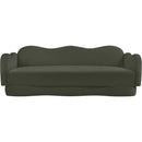  Manufacturer Color_Green -- Bloom 82" Green Velvet Upholstered Sofa IMAGE 3