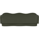  Manufacturer Color_Green -- Bloom 82" Green Velvet Upholstered Sofa IMAGE 5