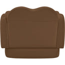  Meridian Bloom Saddle Velvet Upholstered Chair IMAGE 5