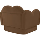  Manufacturer Color_Saddle -- Bloom Saddle Velvet Upholstered Chair IMAGE 7