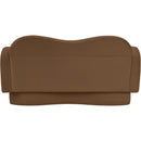  Manufacturer Color_Saddle -- Bloom 58" Saddle Velvet Upholstered Loveseat IMAGE 5