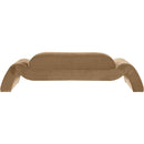 Meridian Austin Beige Velvet Sofa IMAGE 4