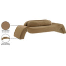 Meridian Austin Beige Velvet Sofa IMAGE 7