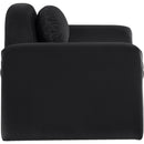  Manufacturer Color_Black -- Austin Black Velvet Upholstered Chair IMAGE 4