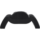  Manufacturer Color_Black -- Austin Black Velvet Upholstered Chair IMAGE 5
